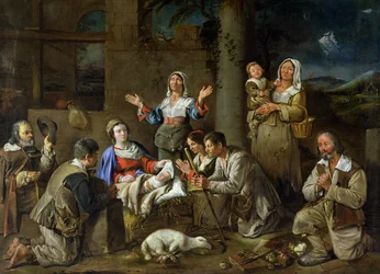 Adoration des bergers, vers 1659